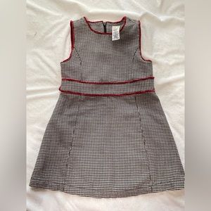 Gymboree A-line houndstooth holiday dress 2001